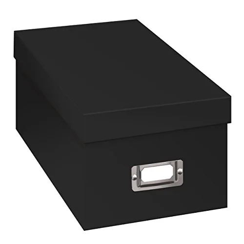 CD and DVD Storage Box, Black
