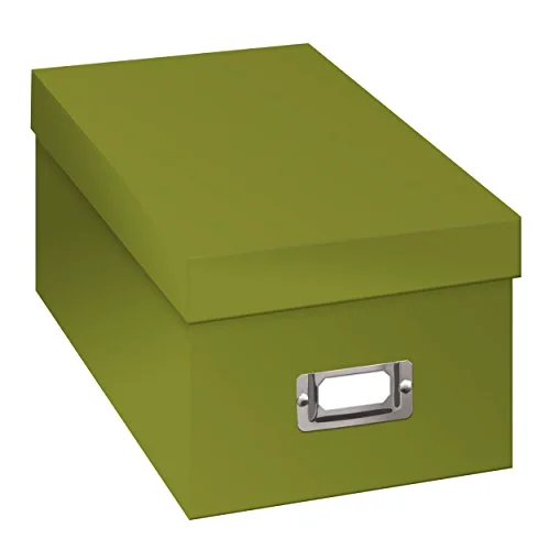 CD and DVD Storage Box, Sage Green
