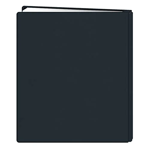 Family Treasures Deluxe Post-Bound Album, 8.5x11, Blue, White, photo 2