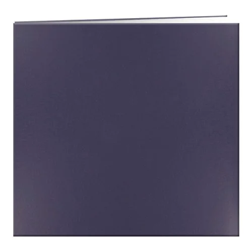 Post-Bound Fabric Frame Memory Book, 12x12, Bay Blue, 20 prints