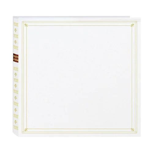 Post-Bound Pocket Photo Album, 300 pockets, 3.5x5, White