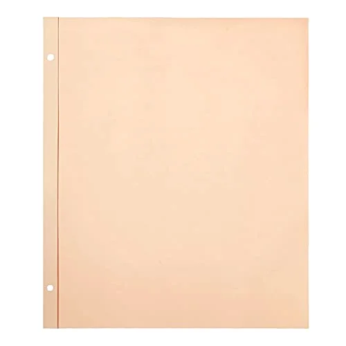 XL Scrapbook, 50 beige pages, Burgundy Red, photo 4