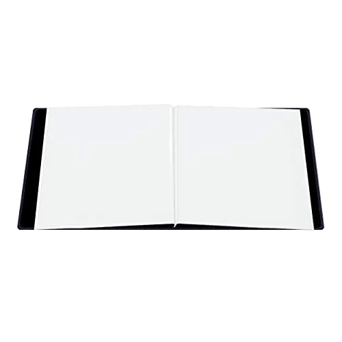 12x12 Postbound Leather Family Treasures Memory Book, Navy Blue, photo 3