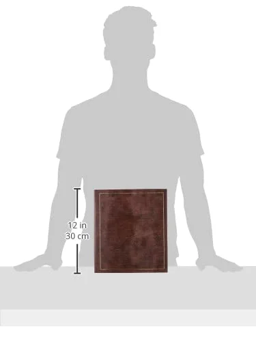 Magnetic Self-Stick 3-Ring Album, 100 pages, Brown, photo 3