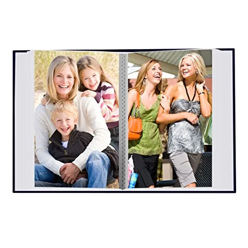 Mini-Max Photo 100-Pocket 4x6 Photo Album, Navy Blue, photo 4