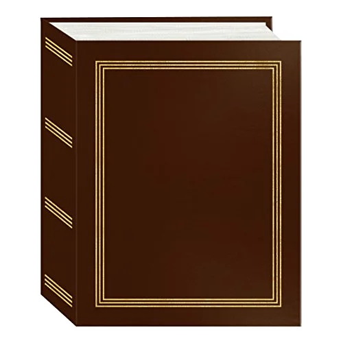 Mini-Max Photo 100-Pocket 4x6 Photo Album, Brown