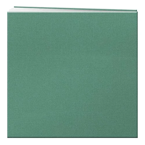 Post-Bound Fabric Frame Memory Book, 12x12, Tranquil Aqua, photo 2