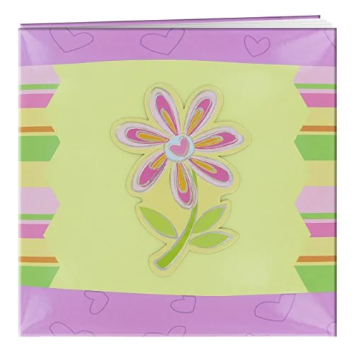 Post-Bound Fabric Frame Memory Book, 12x12, White (MB-10Z)