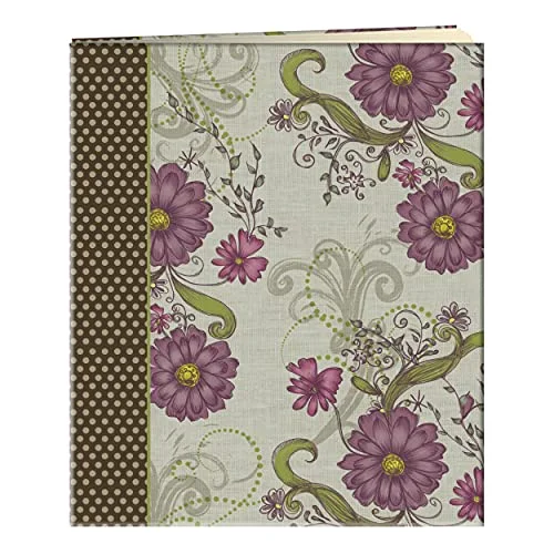 XL Scrapbook, 50 beige pages, Berry Blossoms