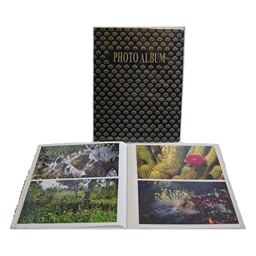 Flexible Cover Series Bound Photo Album, Random Designer, 64 prints