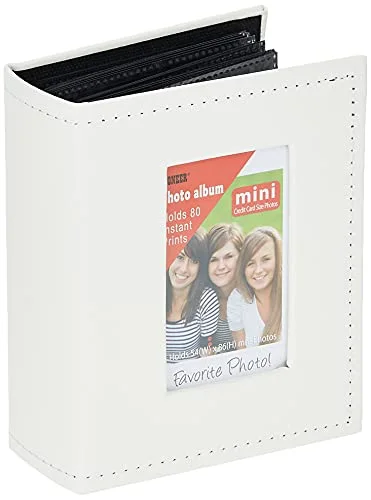 IS-80 Instant-Print Album, 80 prints, White