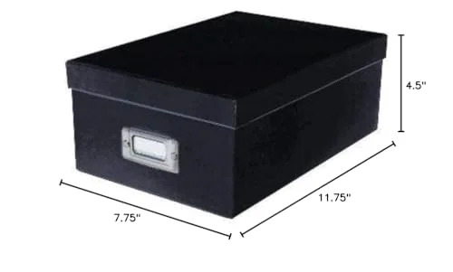 Photo Storage Box, Black, photo 3