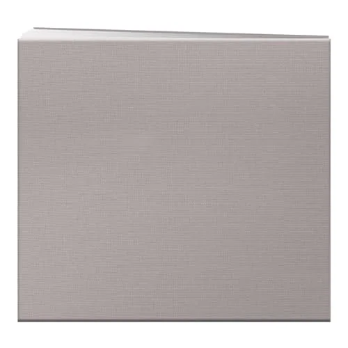 Post-Bound Fabric Frame Memory Book, 8x8, Platinum Gray, photo 3
