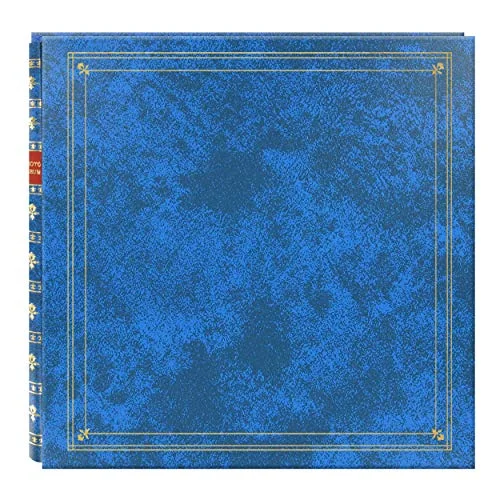 Post-Bound Pocket Photo Album, 300 pockets, Royal Blue