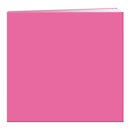 Post-Bound Scrapbook, 12x12, Hot Pink, 20 prints