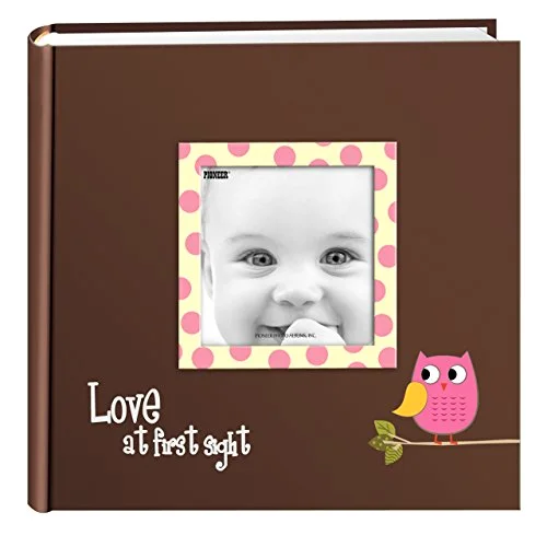 Printed Cover Pocket Photo Album, 200 pockets, Pink
