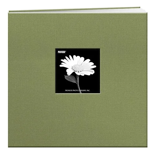 12x12 Cloth Cover Postbound Memory Book with Window