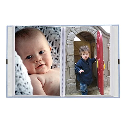 Embroidered 100-Pocket Frame Fabric Cover Photo Album, Baby, photo 3