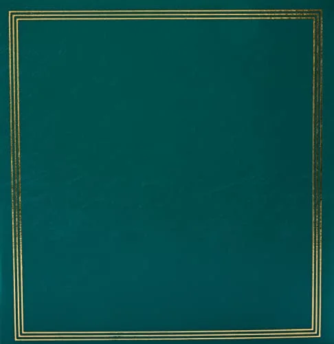 Magnetic 3-Ring Photo Album, 100 pages, Teal