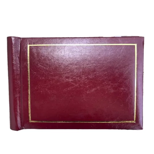 24-Pocket 4x6 Photo Album ( ), Burgundy