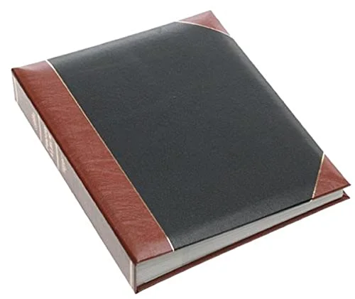 Ledger Bi-Directional Le Memo Album, 5x7, Black