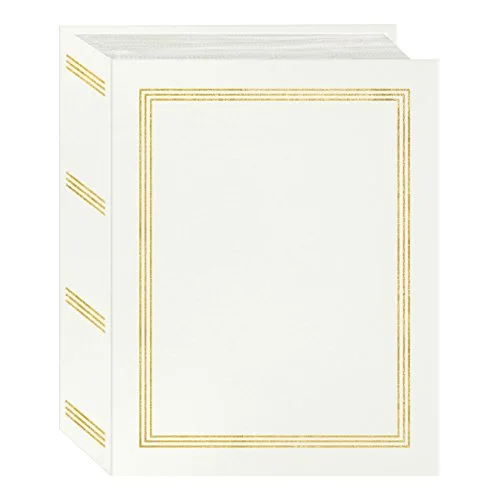 Mini-Max Photo 100-Pocket 4x6 Photo Album, White