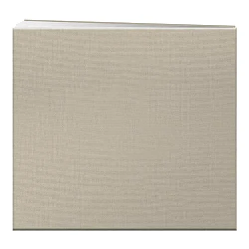 Post-Bound Fabric Frame Memory Book, 8x8, Biscotti Beige, photo 3