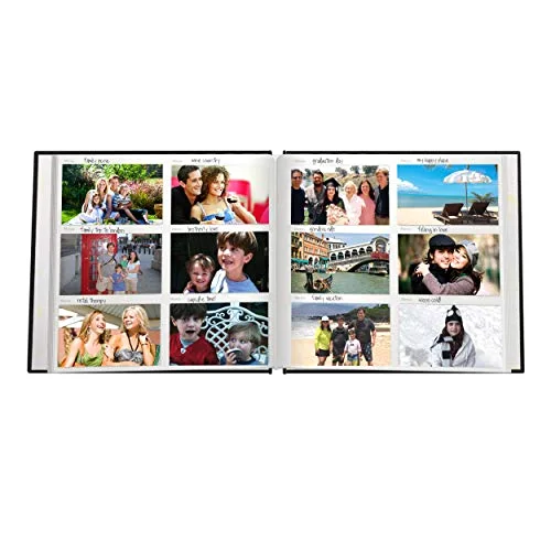 Post-Bound Pocket Photo Album, 300 pockets, Black, photo 3