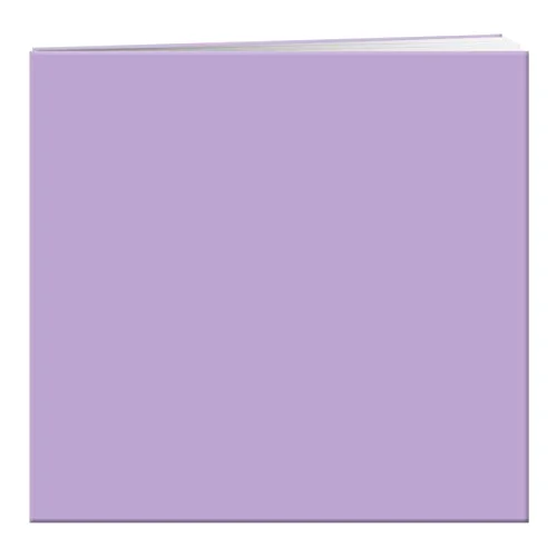 Post-Bound Scrapbook, 12x12, Lavender, 20 prints