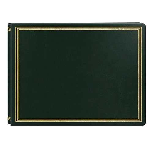 X-Pando Magnetic Album, extra large pages, Hunter Green