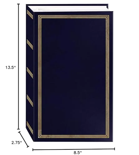 3-Ring Pocket Photo Album, 504 pockets, Navy Blue, photo 2