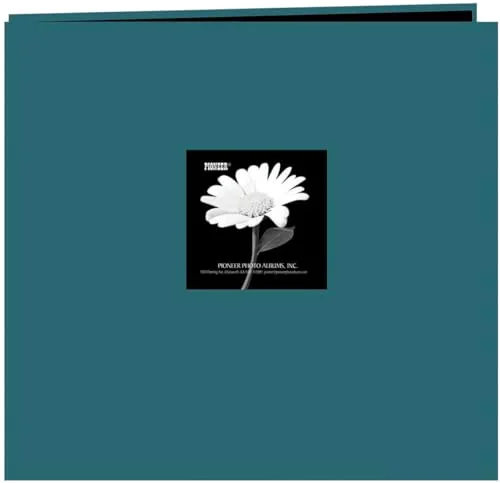 Fabric Frame Post Bound Album 12x12, Majestic Teal