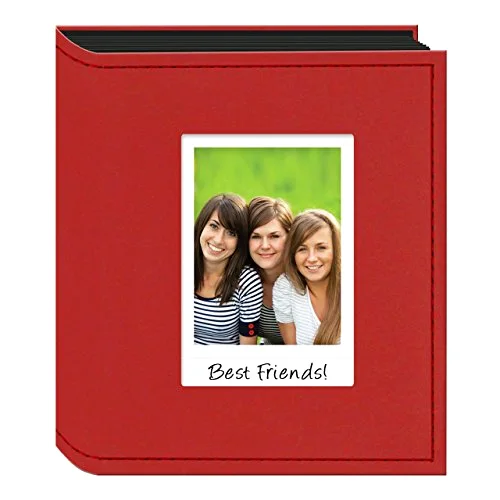 IS-80 Instant-Print Album, 80 prints, Red