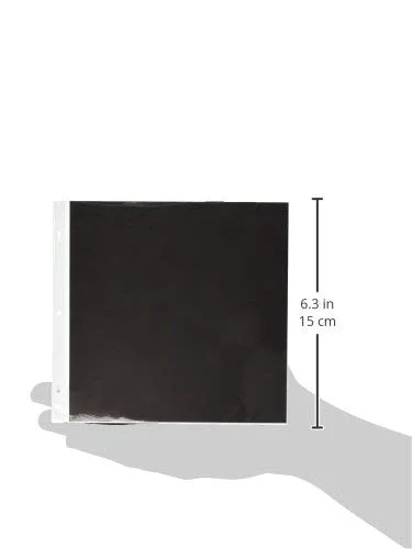 Page Protector 12x12 5pk holds 10 Pages W5, photo 2
