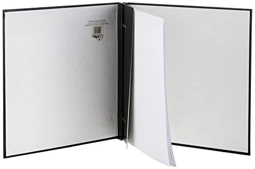 Post-Bound Fabric Frame Memory Book, 12x12, Black, photo 3