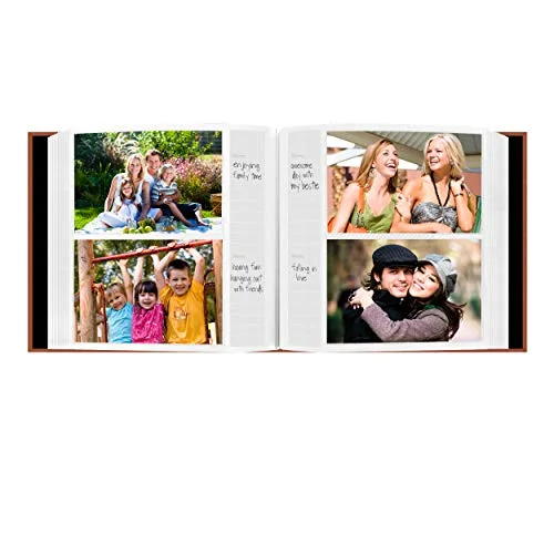 Silk Fabric Frame Cover Photo Album, 200 pockets, Clear, 100 prints (DA-200SKF/CO), photo 3