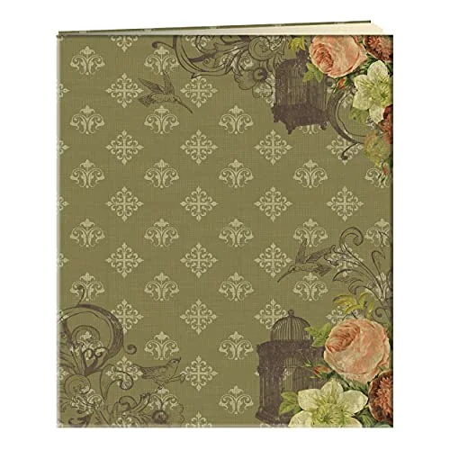 XL Scrapbook, 50 beige pages, French Birdcage