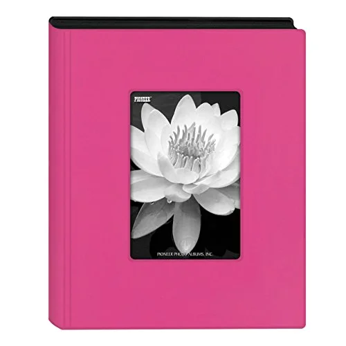 Bookbound Photo Album, 4x6, Hot Pink