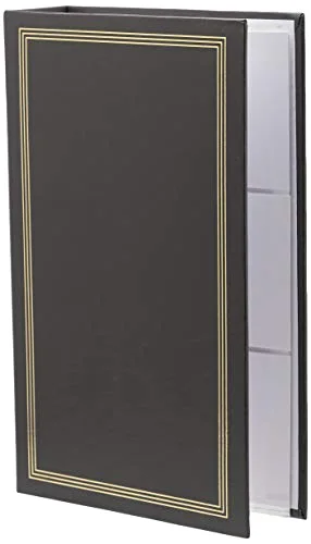 3-Ring Pocket Photo Album, 300 pockets, Gray