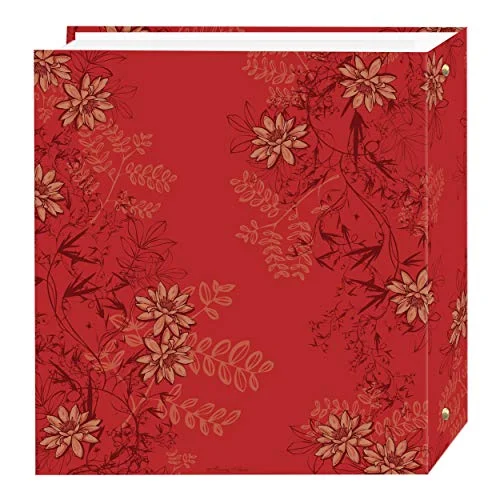 Magnetic 3-Ring Photo Album, 100 pages, Red Foliage, photo 2