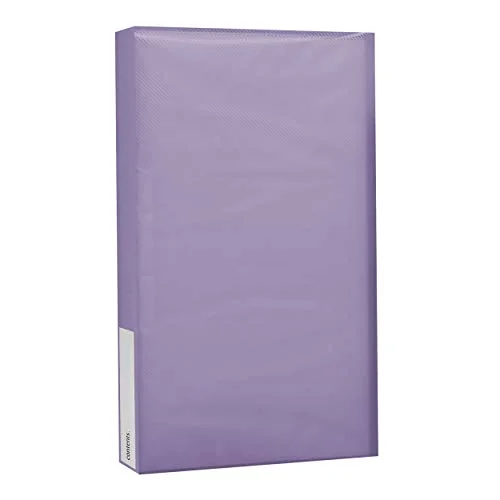Poly Cover Space Saver Album, 144 pockets, Purple