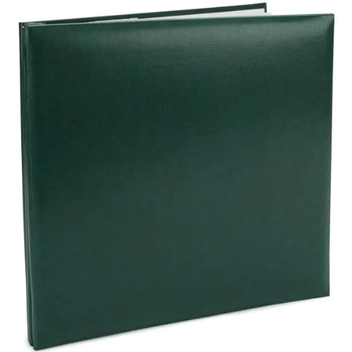 Post-Bound Fabric Frame Memory Book, 12x12, Green, photo 2