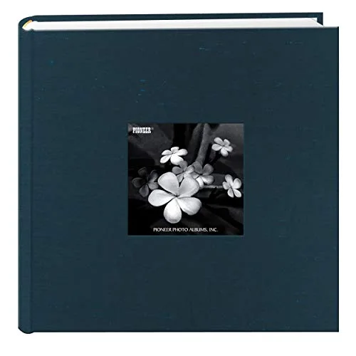 Silk Fabric Frame Cover Photo Album, 200 pockets, Clear, 100 prints (DA-200SKF/LG)