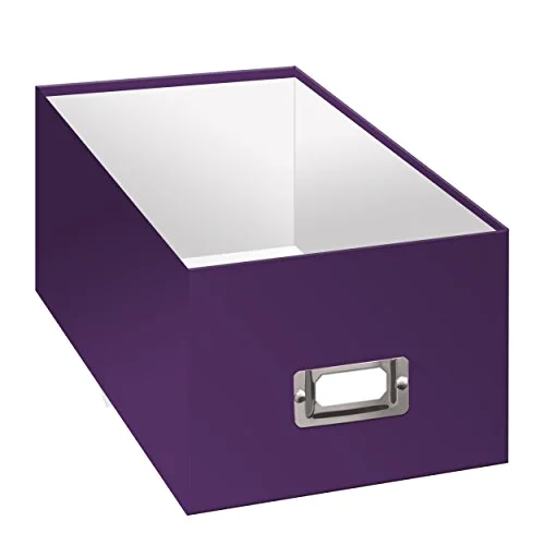 CD and DVD Storage Box, Bright Purple, photo 4