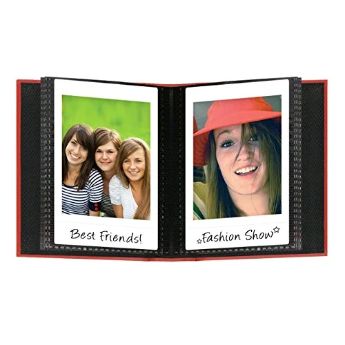 IS-40 Instant-Print Album, 40 prints, Red, photo 3