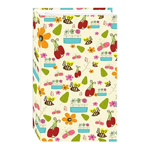 3-Ring Pocket Photo Album, 300 pockets, Doodles
