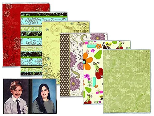 Flexible Cover Mini Album, 24 pockets, Clear,White