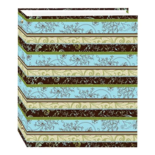 Magnetic Self-Stick 3-Ring Album, 100 pages, Lots of Pattern