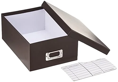 Photo Storage Box, Dark Brown, photo 3