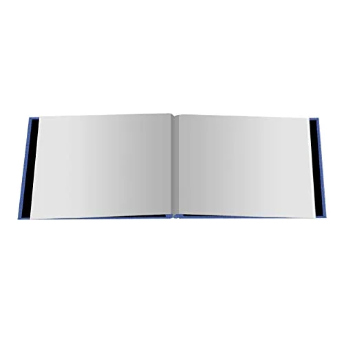 Post-Bound Fabric Frame Memory Book, 5x7, Sky Blue, 20 prints, photo 3